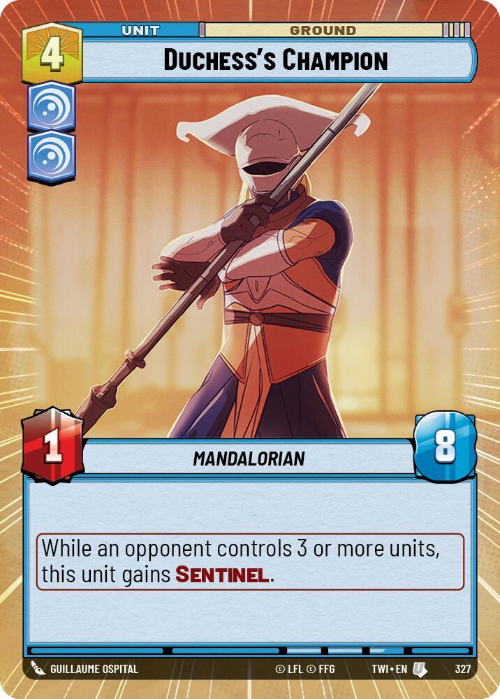 Duchess's Champion (Hyperspace) [Twilight of the Republic] 327