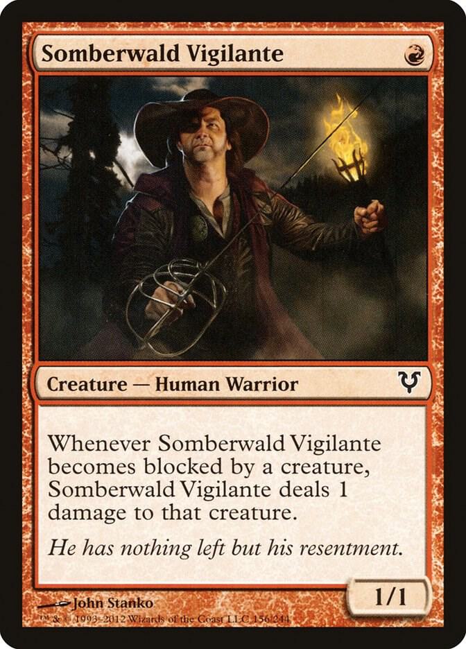 Somberwald Vigilante [Avacyn Restored] 156