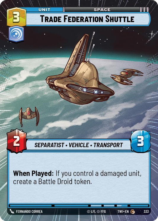Trade Federation Shuttle (Hyperspace) [Twilight of the Republic] 333