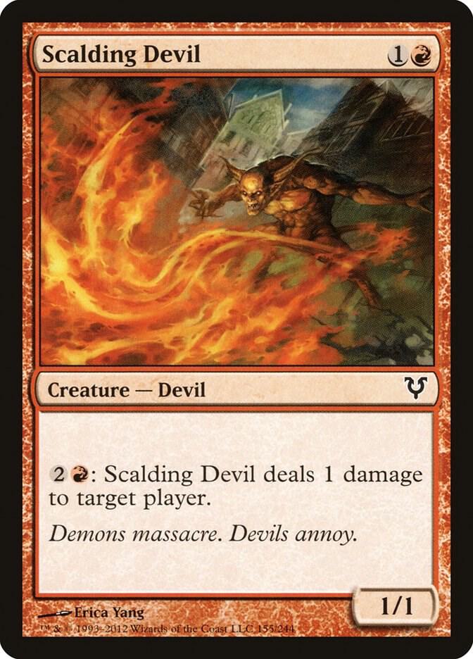 Scalding Devil [Avacyn Restored] 155