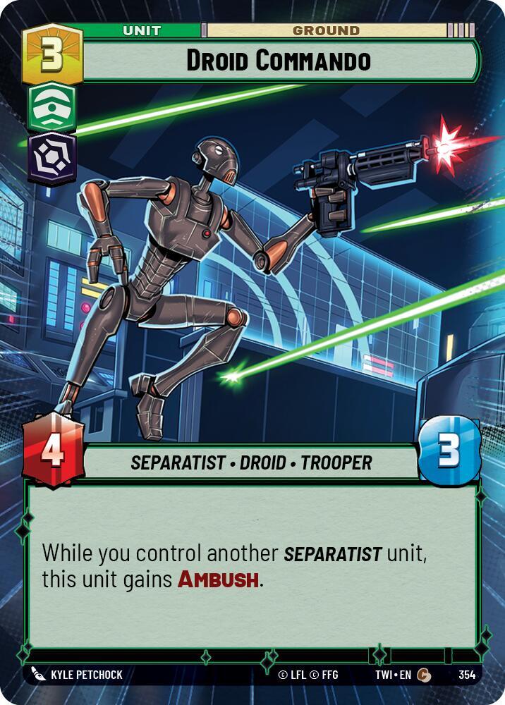 Droid Commando (Hyperspace) [Twilight of the Republic] 354