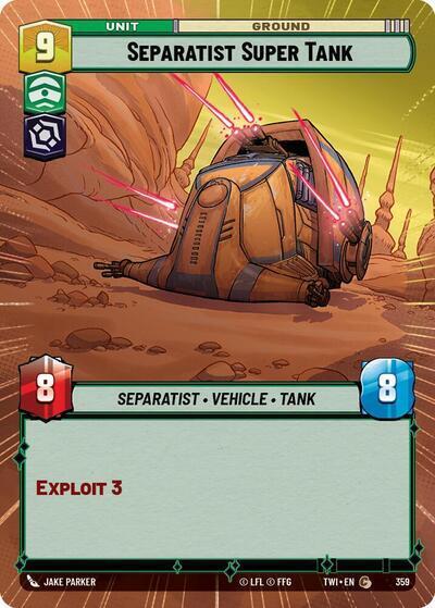 Separatist Super Tank (Hyperspace) [Twilight of the Republic] 359