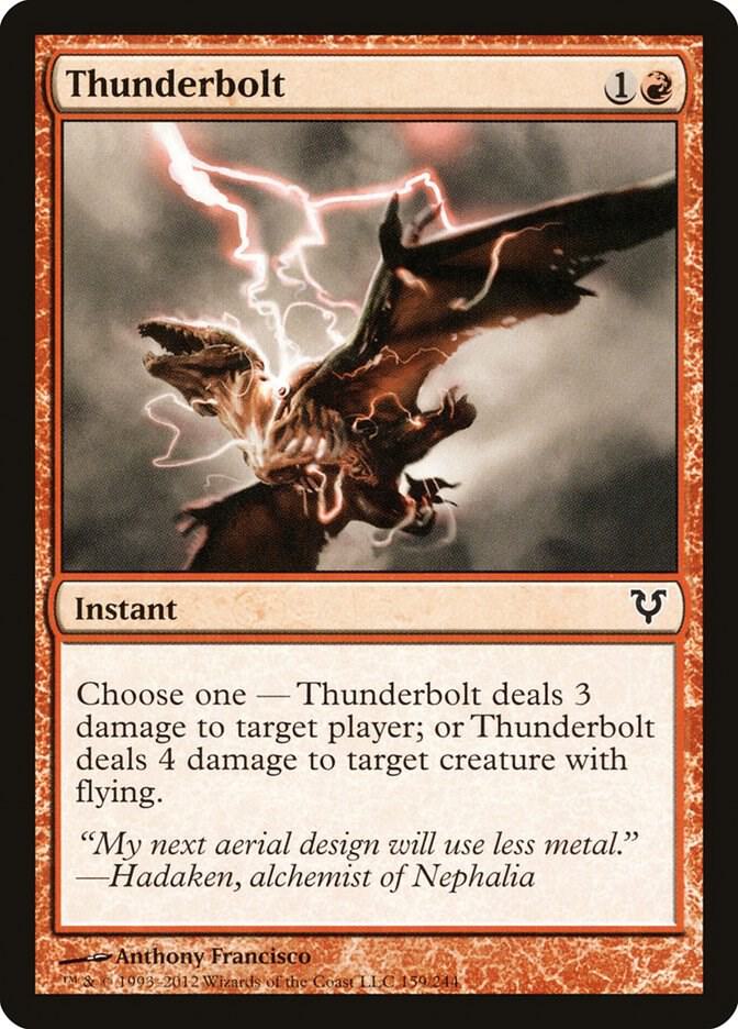 Thunderbolt [Avacyn Restored] 159