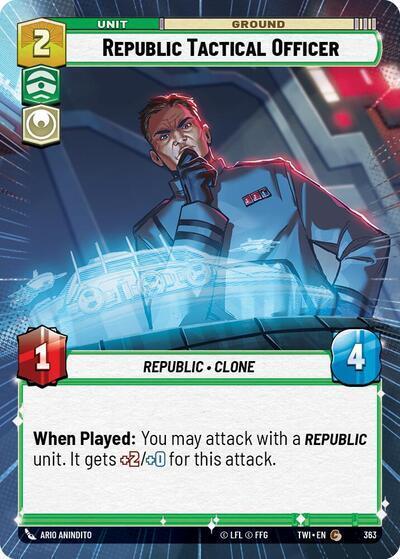 Republic Tactical Officer (Hyperspace) [Twilight of the Republic] 363