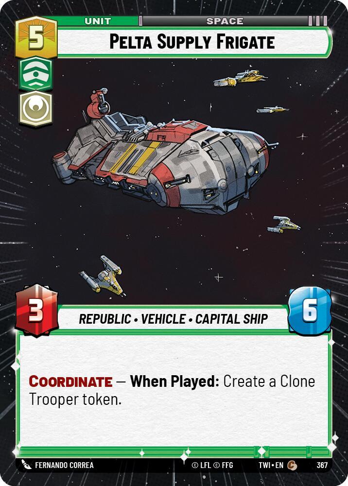 Pelta Supply Frigate (Hyperspace) [Twilight of the Republic] 367