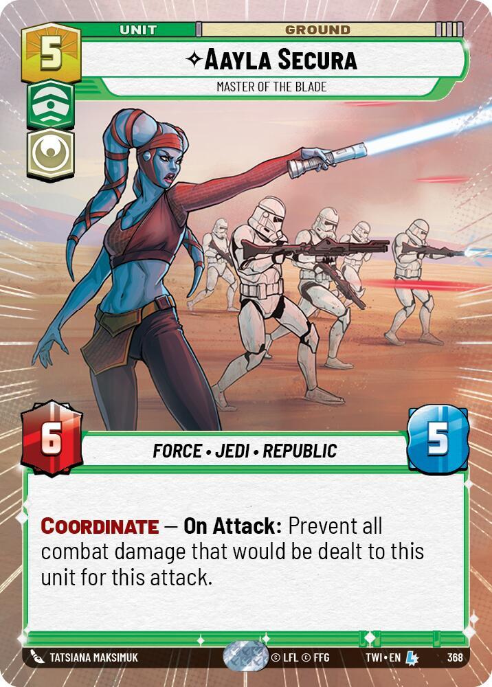 Aayla Secura - Master of the Blade (Hyperspace) [Twilight of the Republic] 368