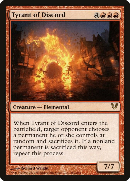 Tyrant of Discord [Avacyn Restored] 162
