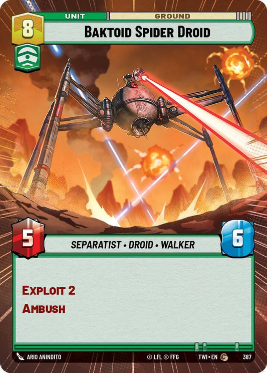 Baktoid Spider Droid (Hyperspace) [Twilight of the Republic] 387