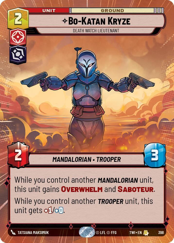 Bo-Katan Kryze - Death Watch Lieutenant (Hyperspace) [Twilight of the Republic] 398