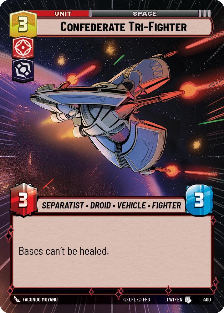 Confederate Tri-Fighter (Hyperspace) [Twilight of the Republic] 400