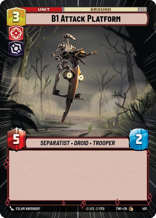 B1 Attack Platform (Hyperspace) [Twilight of the Republic] 401