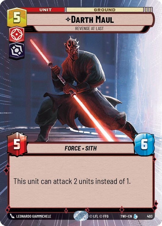 Darth Maul - Revenge At Last (Hyperspace) [Twilight of the Republic] 403