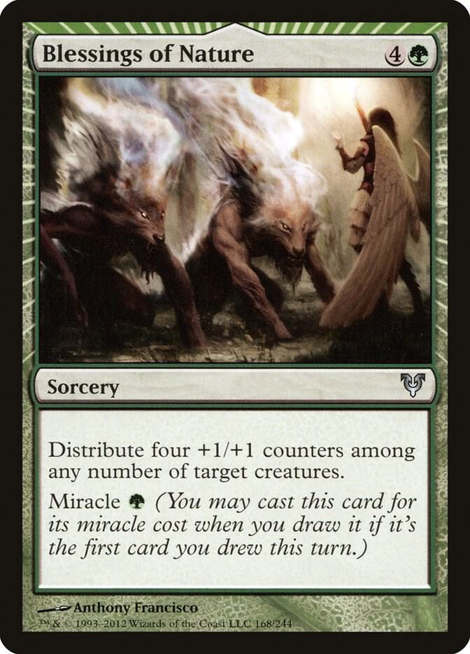 Blessings of Nature [Avacyn Restored] 168