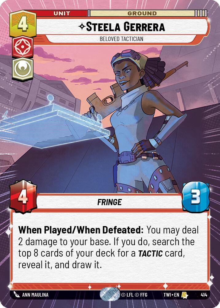 Steela Gerrera - Beloved Tactician (Hyperspace) [Twilight of the Republic] 414