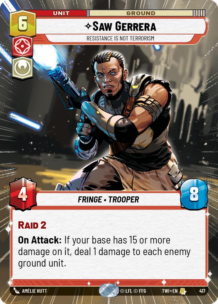 Saw Gerrera - Resistance is Not Terrorism (Hyperspace) [Twilight of the Republic] 417