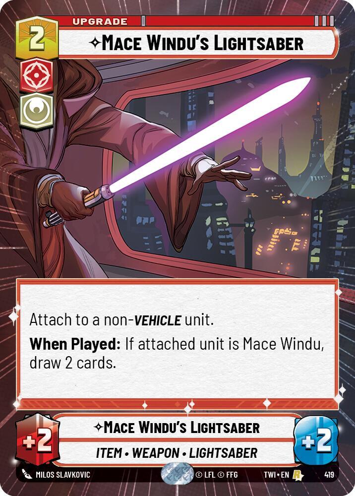 Mace Windu's Lightsaber (Hyperspace) [Twilight of the Republic] 419