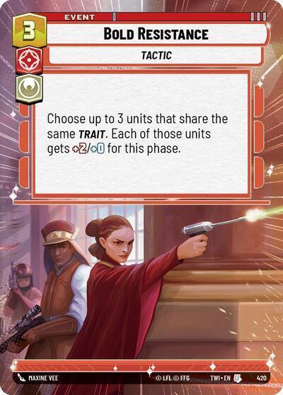 Bold Resistance (Hyperspace) [Twilight of the Republic] 420