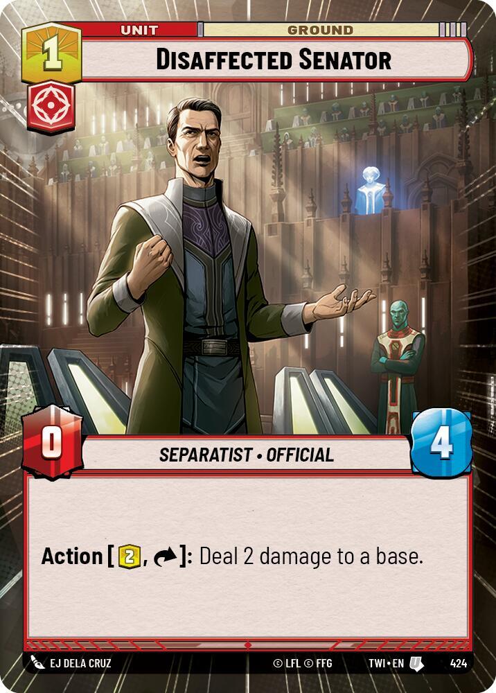 Disaffected Senator (Hyperspace) [Twilight of the Republic] 424