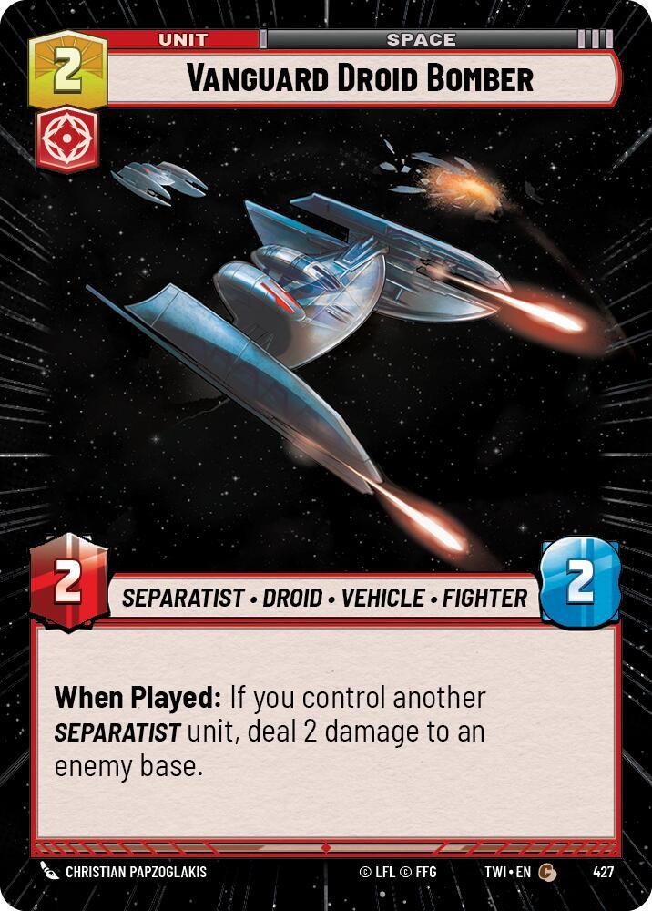 Vanguard Droid Bomber (Hyperspace) [Twilight of the Republic] 427