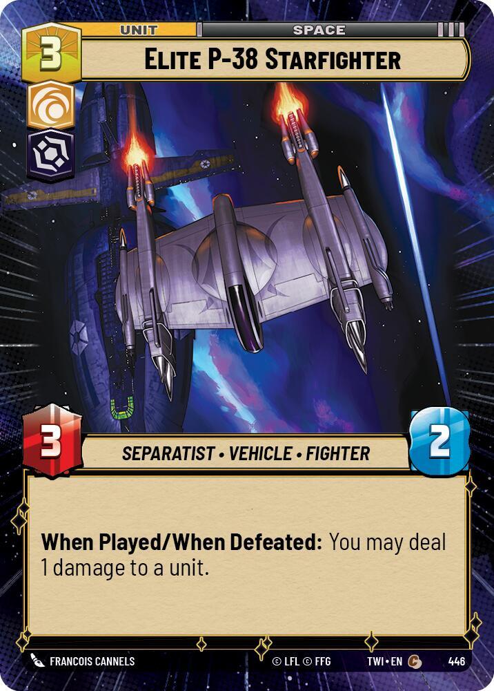 Elite P-38 Starfighter (Hyperspace) [Twilight of the Republic] 446