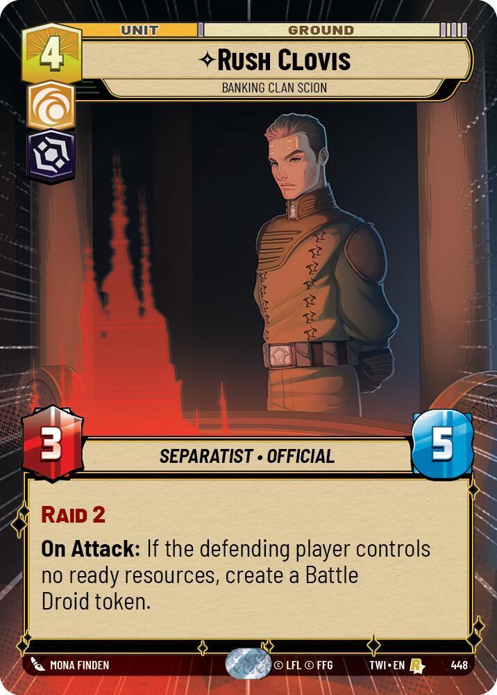 Rush Clovis - Banking Clan Scion (Hyperspace) [Twilight of the Republic] 448