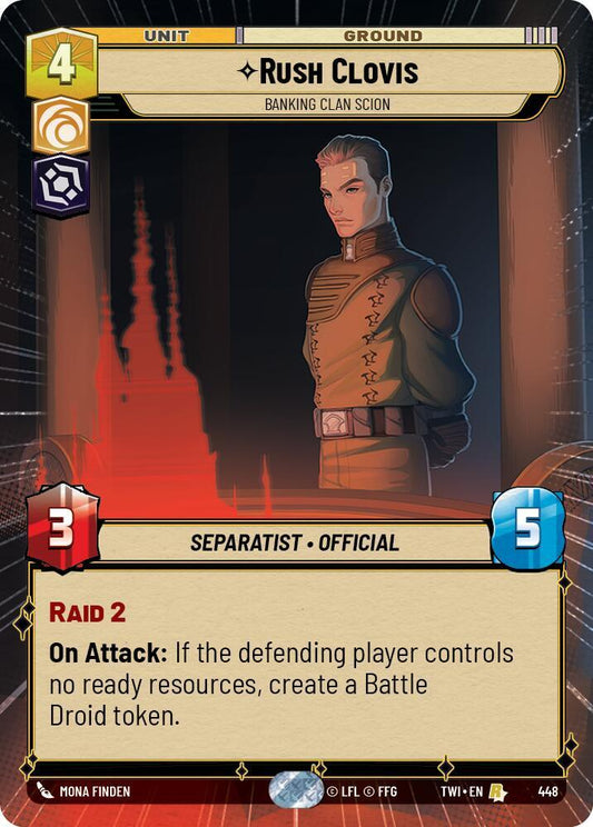 Rush Clovis - Banking Clan Scion (Hyperspace) [Twilight of the Republic] 448