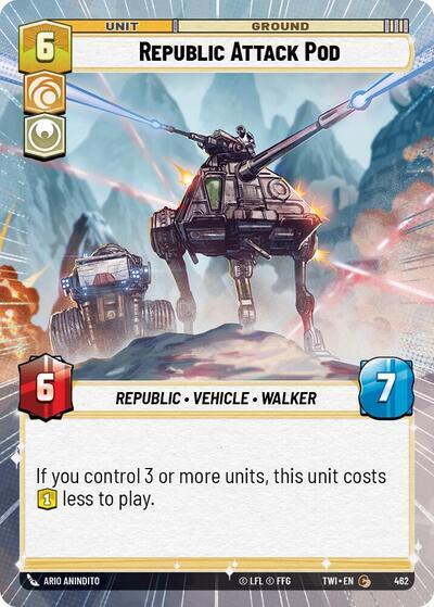 Republic Attack Pod (Hyperspace) [Twilight of the Republic] 462