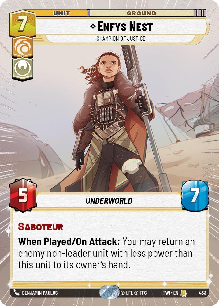 Enfys Nest - Champion of Justice (Hyperspace) [Twilight of the Republic] 463