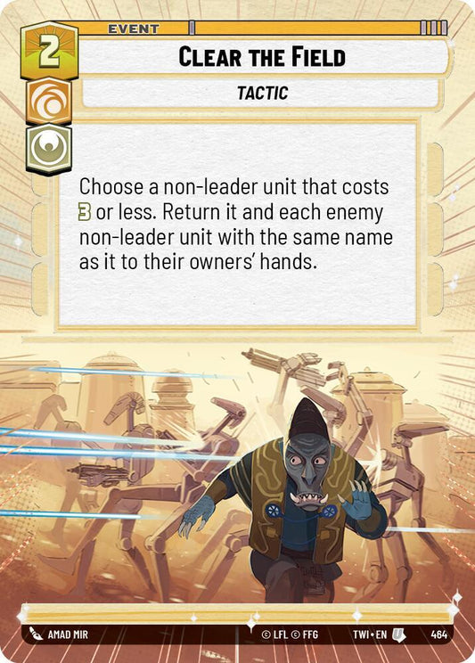 Clear the Field (Hyperspace) [Twilight of the Republic] 464