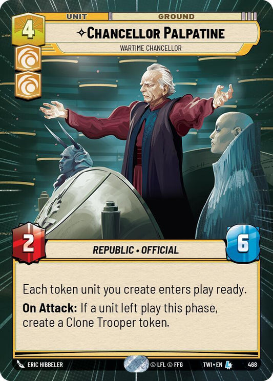 Chancellor Palpatine - Wartime Chancellor (Hyperspace) [Twilight of the Republic] 468