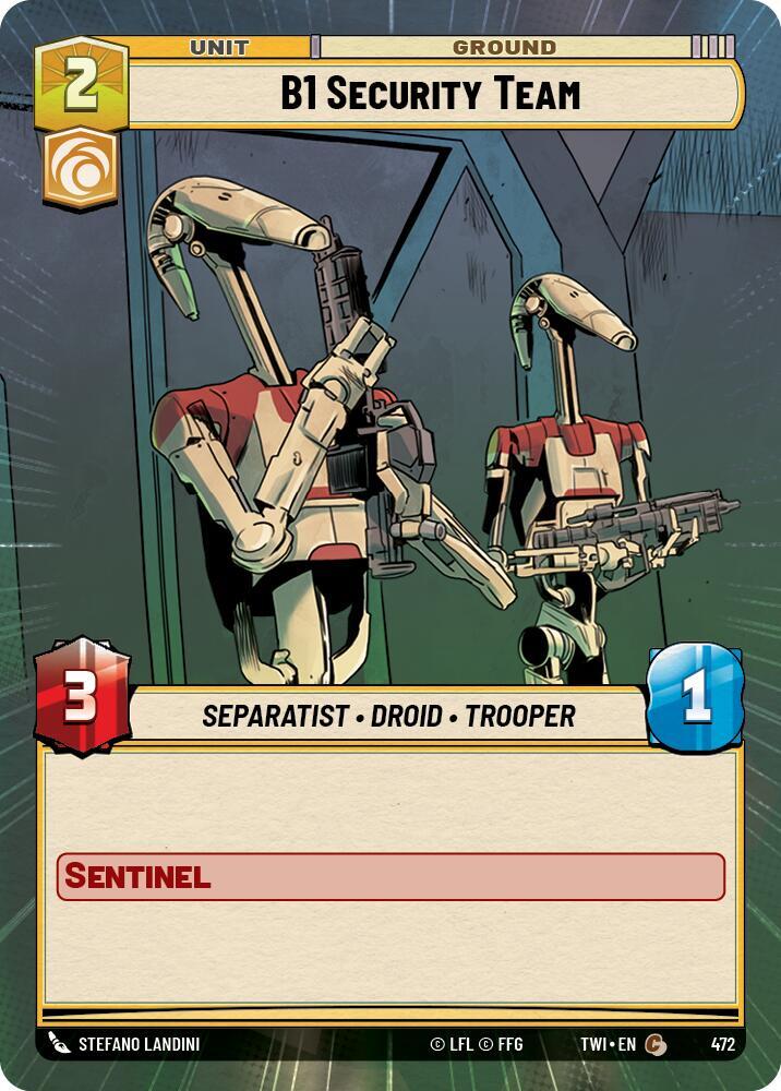 B1 Security Team (Hyperspace) [Twilight of the Republic] 472