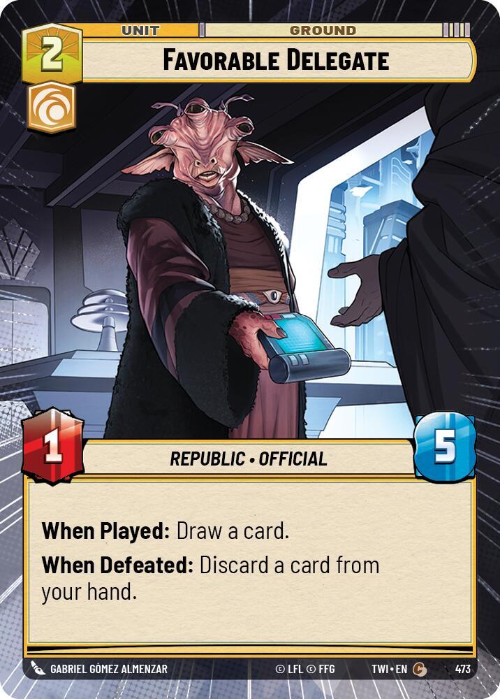 Favorable Delegate (Hyperspace) [Twilight of the Republic] 473