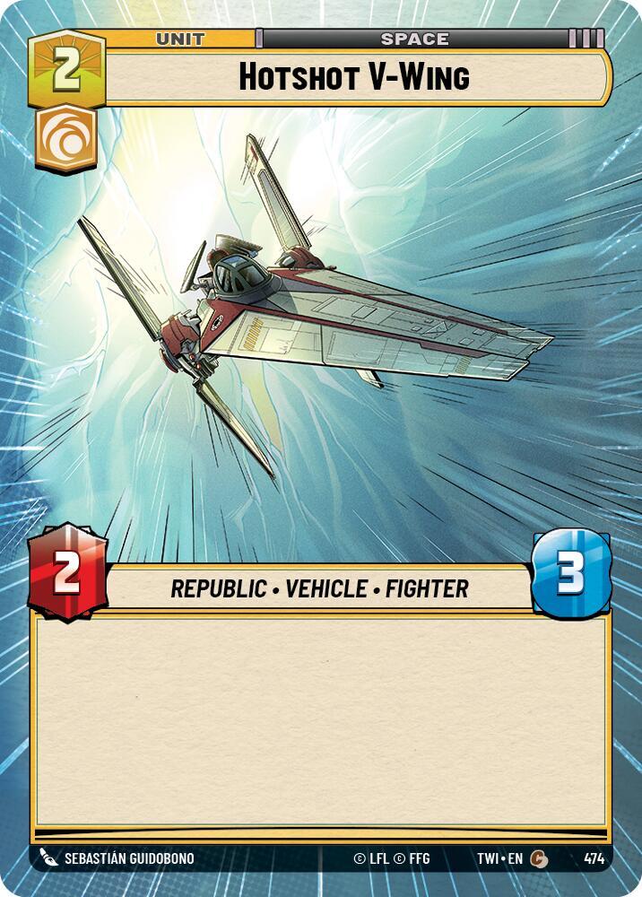 Hotshot V-Wing (Hyperspace) [Twilight of the Republic] 474