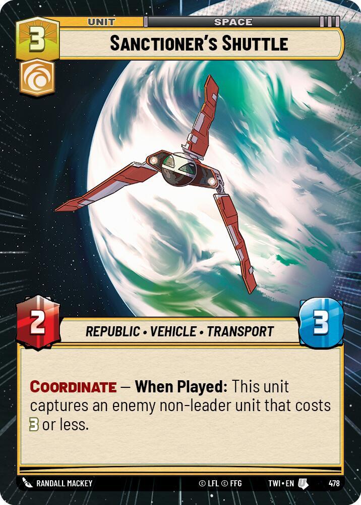 Sanctioner's Shuttle (Hyperspace) [Twilight of the Republic] 478