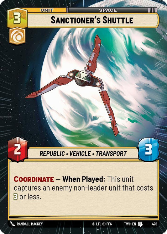 Sanctioner's Shuttle (Hyperspace) [Twilight of the Republic] 478