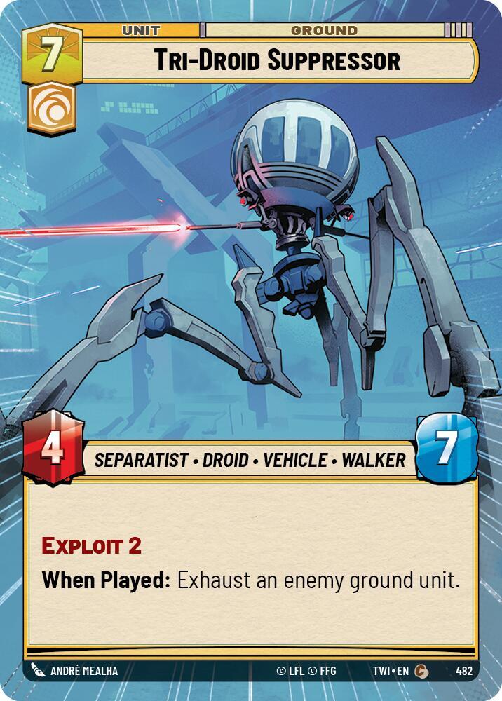 Tri-Droid Suppressor (Hyperspace) [Twilight of the Republic] 482