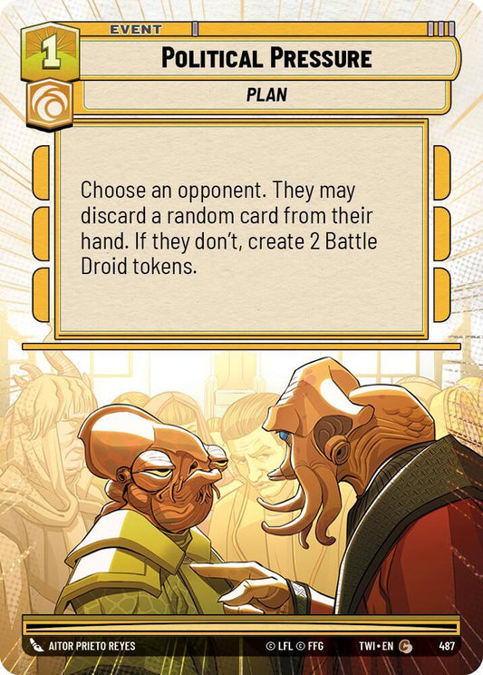 Political Pressure (Hyperspace) [Twilight of the Republic] 487