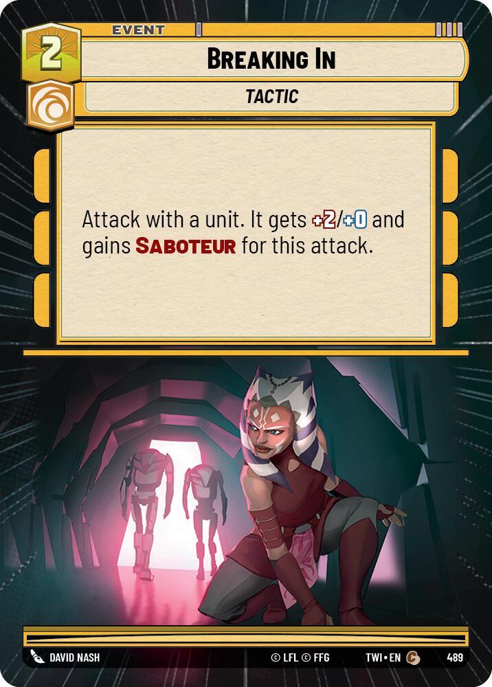 Breaking In (Hyperspace) [Twilight of the Republic] 489