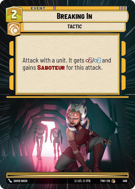 Breaking In (Hyperspace) [Twilight of the Republic] 489