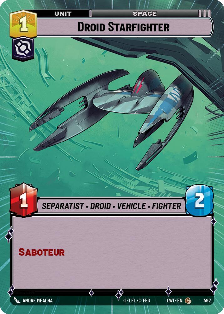 Droid Starfighter (Hyperspace) [Twilight of the Republic] 492