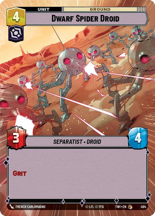 Dwarf Spider Droid (Hyperspace) [Twilight of the Republic] 494