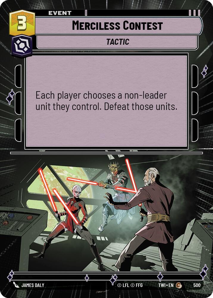 Merciless Contest (Hyperspace) [Twilight of the Republic] 500
