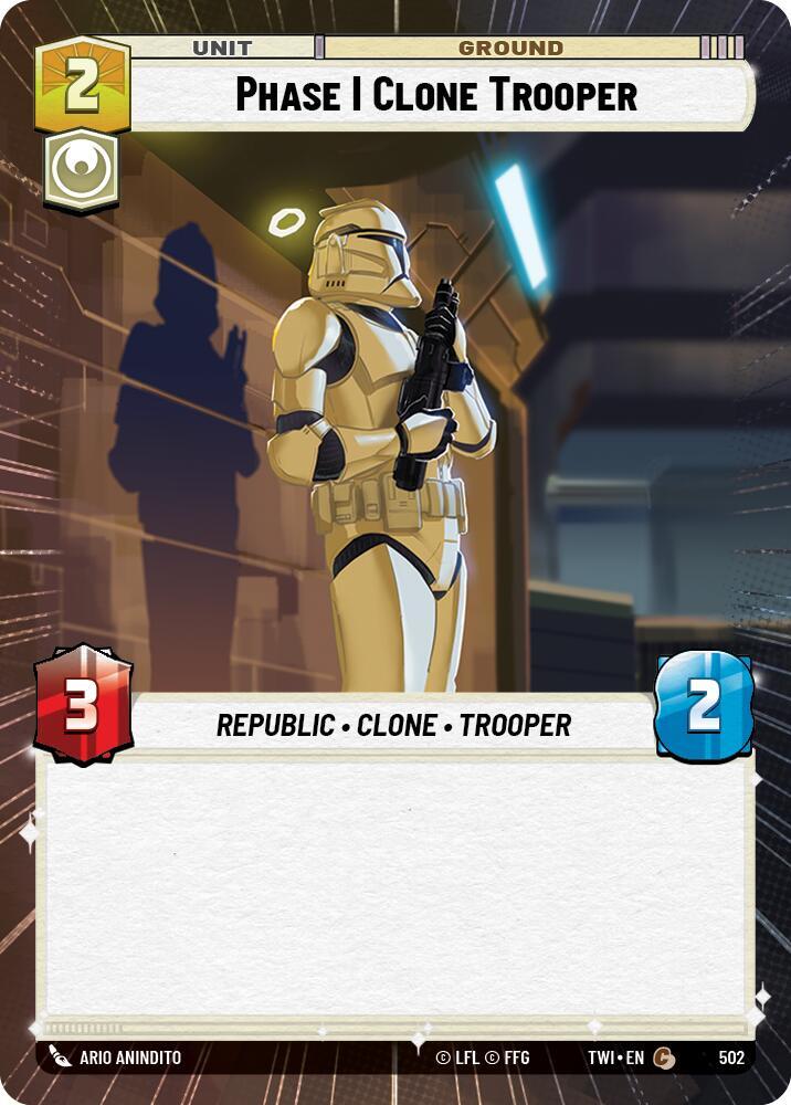 Phase I Clone Trooper (Hyperspace) [Twilight of the Republic] 502