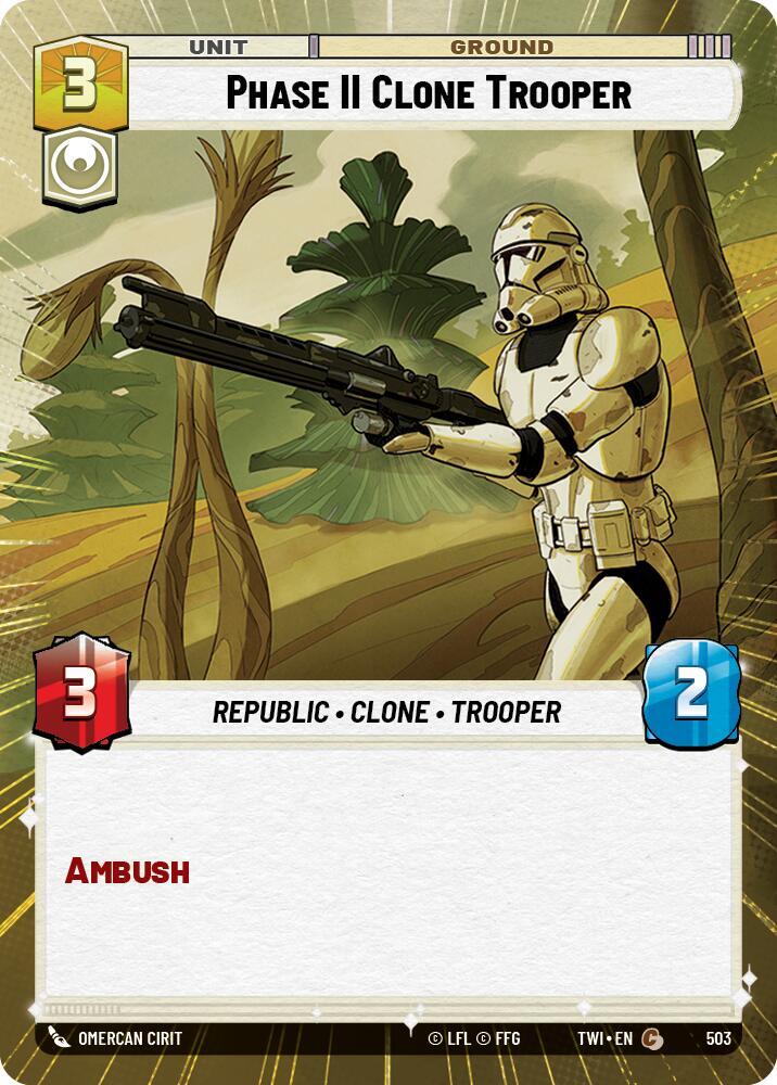 Phase II Clone Trooper (Hyperspace) [Twilight of the Republic] 503