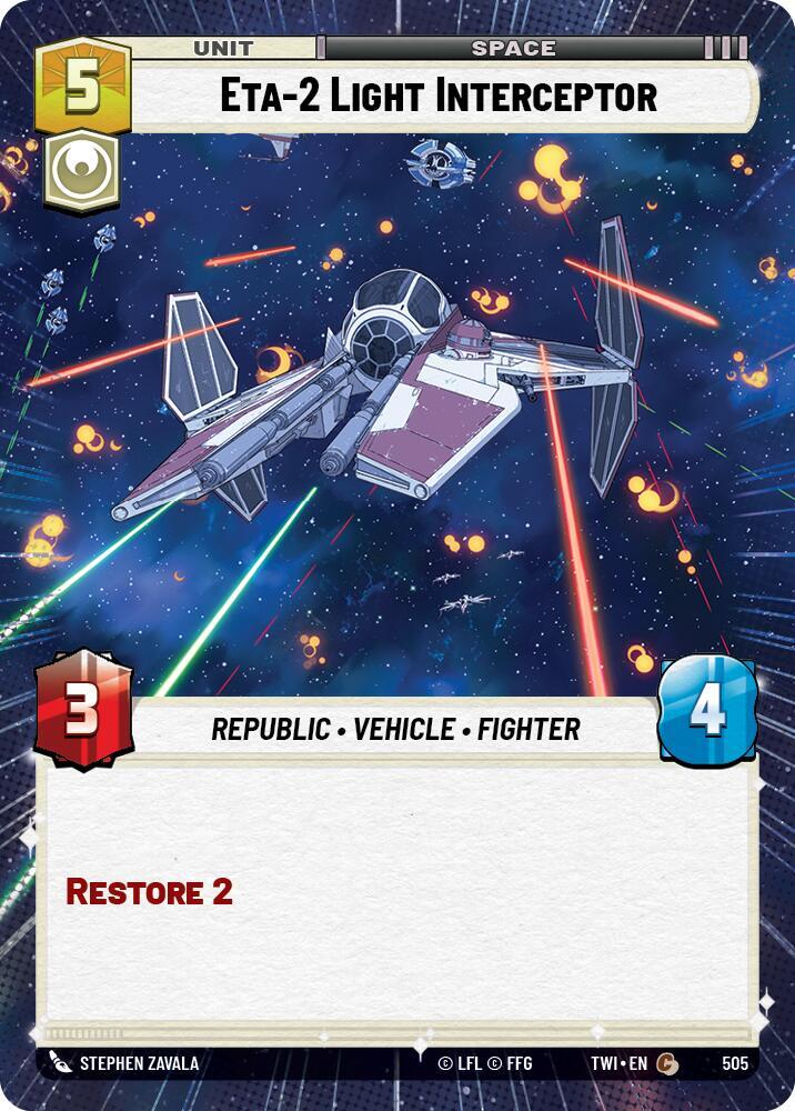Eta-2 Light Interceptor (Hyperspace) [Twilight of the Republic] 505
