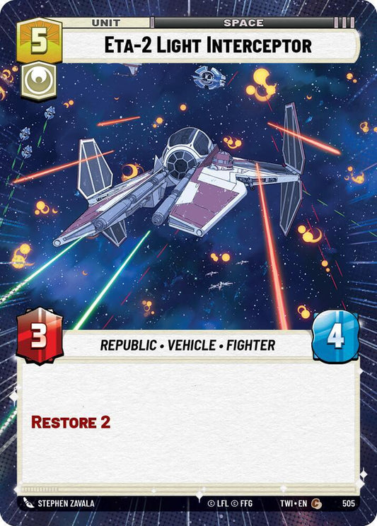 Eta-2 Light Interceptor (Hyperspace) [Twilight of the Republic] 505