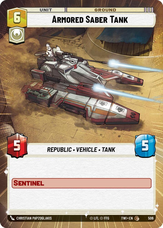 Armored Saber Tank (Hyperspace) [Twilight of the Republic] 506