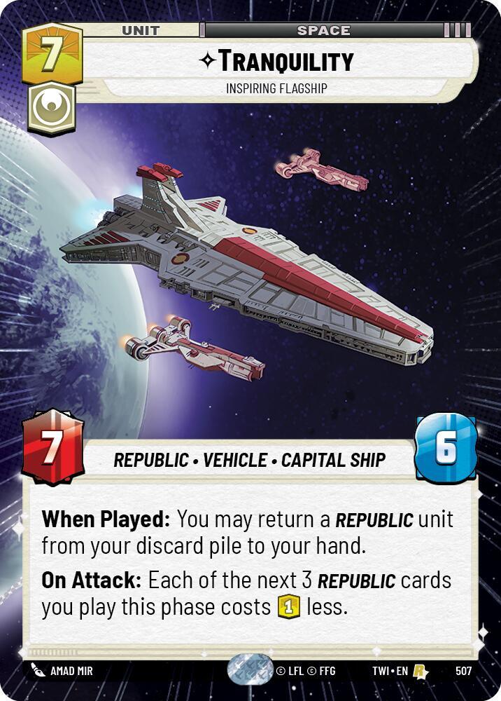 Tranquility - Inspiring Flagship (Hyperspace) [Twilight of the Republic] 507