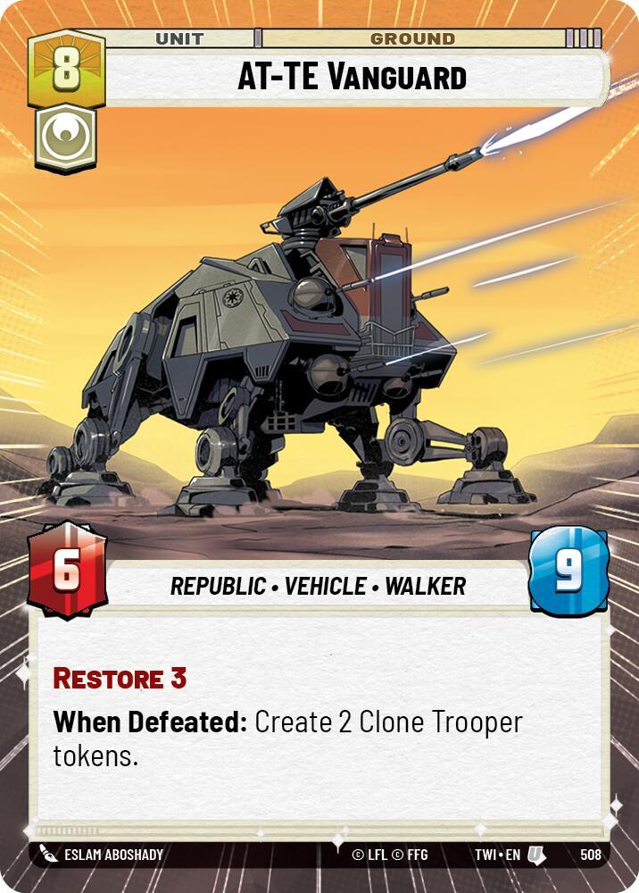 AT-TE Vanguard (Hyperspace) [Twilight of the Republic] 508