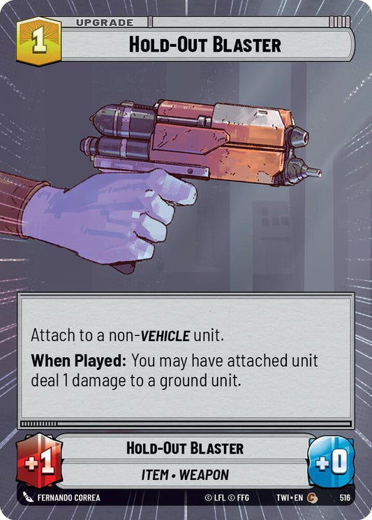 Hold-Out Blaster (Hyperspace) [Twilight of the Republic] 516